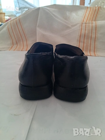 Черни обувки естествена кожа, снимка 4 - Дамски ежедневни обувки - 53705791