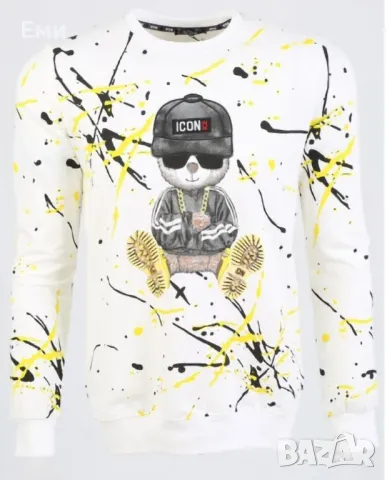  DSQUARSD2 Hugo Boss MOSCHINO ICON  мъжки блузи зимни , снимка 2 - Блузи - 47452694