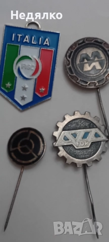 6 броя редки винтидж значки, снимка 13 - Колекции - 52416223