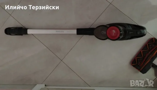 Вертикална безжична прахосмукачка Philips SpeedPro, снимка 2 - Прахосмукачки - 56135093