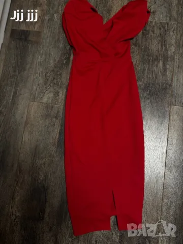 Официална червена рокля, снимка 6 - Рокли - 49455434