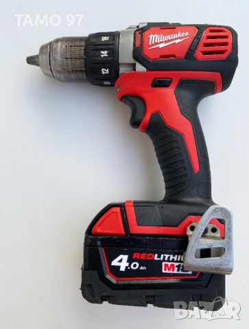 Milwaukee M18 BDD - Акумулаторен винтоверт 2x18V 4.0Ah 2022г., снимка 2 - Винтоверти - 41455118