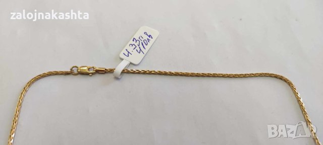 Ново Златно колие-4,33гр/14кр, снимка 7 - Колиета, медальони, синджири - 41896492