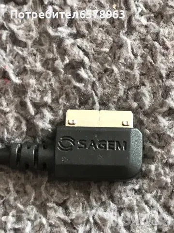 Зарядно за телефон SAGEM, снимка 3 - Оригинални зарядни - 49771983