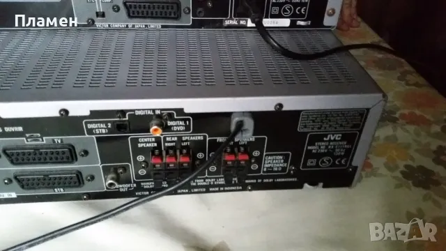 Усилвател Ресийвър JVC RX-E111 и DVD JVC XV-E111, снимка 7 - Плейъри, домашно кино, прожектори - 47916089