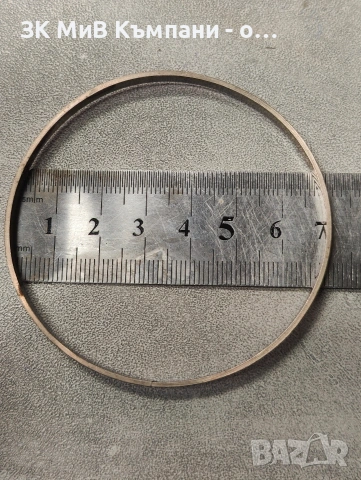 Твърди сребърни гривни 10.44гр, снимка 5 - Гривни - 53685271