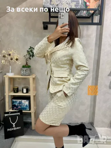 Дамски комплект Gucci - 2 налични цвята Код D1036, снимка 5 - Комплекти - 47401582