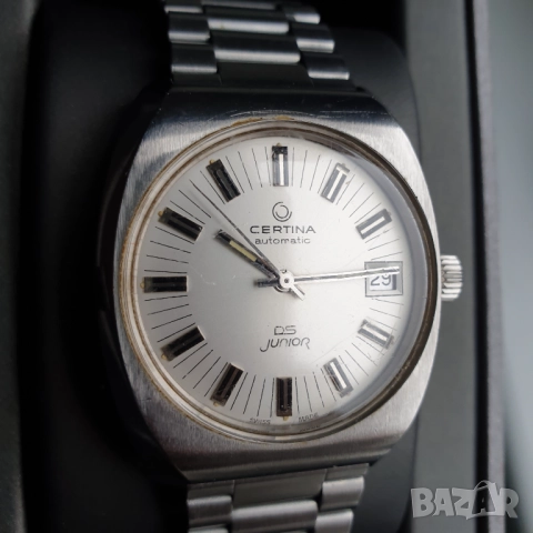 Мъжки автоматичен часовник Certina DS Junior, снимка 6 - Антикварни и старинни предмети - 52882334