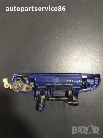 Дръжка за предна дясна външна врата син цвят за KIA Picanto (2003-2007), снимка 2 - Части - 53282849