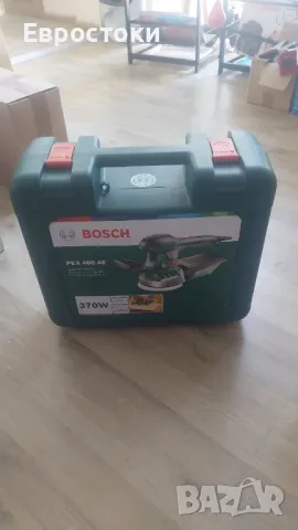 Ексцентрикова шлайфмашина Bosch PEX 400 AE (370 W, в куфар), снимка 9 - Други инструменти - 47539467