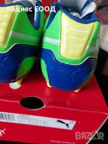 Зелени бутонки ПУМА 43,44,45 номер, снимка 5 - Футбол - 41359052