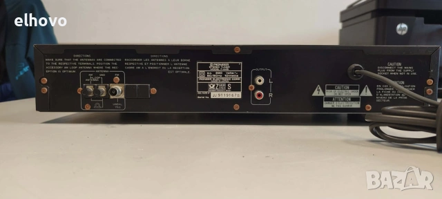 Стерео тунер Pioneer T-445, снимка 5 - Ресийвъри, усилватели, смесителни пултове - 53426026