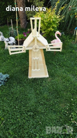 Дървена Мелница за вашата градина!!, снимка 2 - Декорация за дома - 50931383