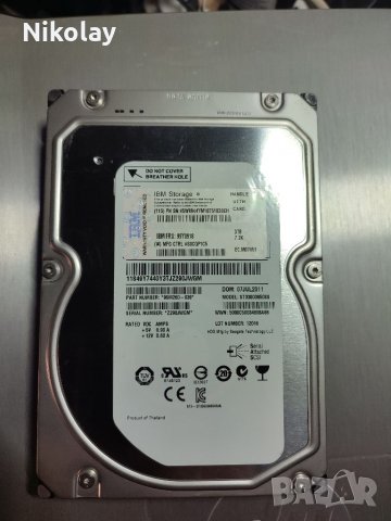 Продавам Seagate 3TB 7.2k 6G 3.5"