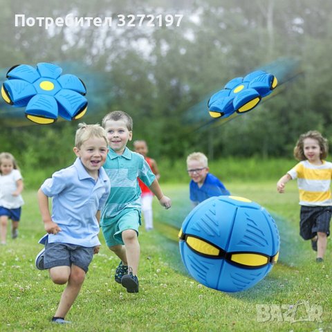 UFO Сгъваема топка - фризби , снимка 2 - Детски топки - 40439110