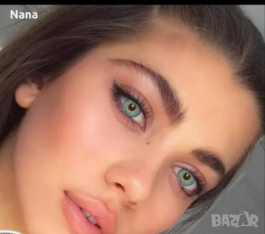 Едногодишни цветни лещи без диоптър  30лв. , снимка 5 - Декоративна козметика - 48614276