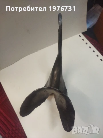 Метална скулптура на Птица ръчна изработка от ковано желязо , снимка 6 - Статуетки - 51110473