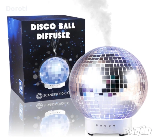 Въртящ се дифузер диско топка