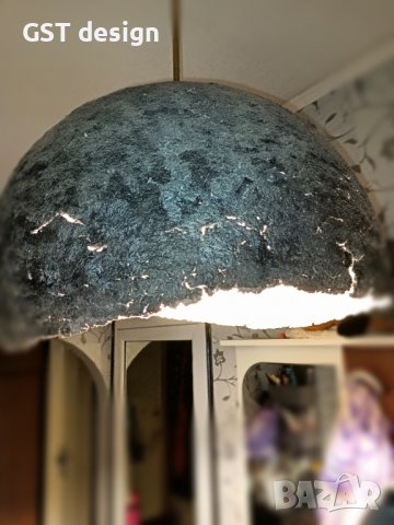 Уникална Лампа Ръчна изработка Пендант Полилей  , снимка 1