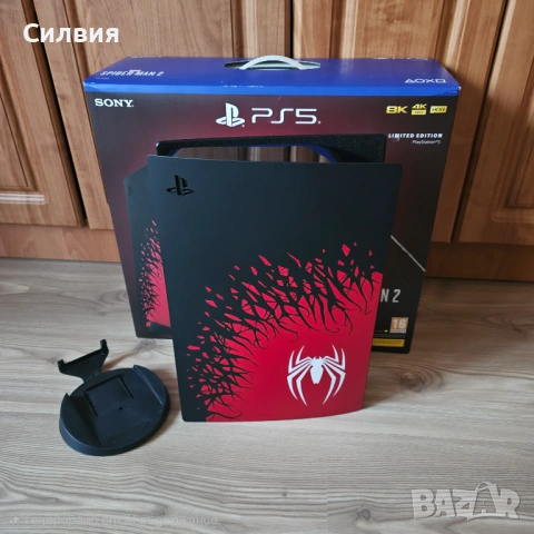 PlayStation 5 Spider-Man PS5 + 4 игри ПлейСтейшън 5 Спайдърмен, снимка 4 - PlayStation конзоли - 53082602