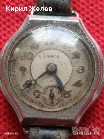 Стар механичен часовник дамски LANCO за части ремонт КОЛЕКЦИЯ 47945, снимка 2 - Антикварни и старинни предмети - 50125103