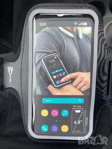 Кейс за смартфон за ръка калъф за телефон 6.5” 5.8” спортен калъф за бягане iPhone