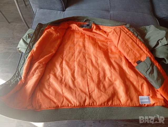 Пилотско яке бомбър US NAVY , снимка 10 - Якета - 53735091