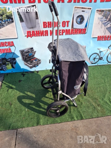 Количка за пазаруване алуминиева рамка, снимка 2 - Други стоки за дома - 53738869