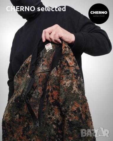 LEVI'S Quarter-Zip камуфлажен суичър - XXL-XL - Отлично състояние, снимка 8 - Суичъри - 52850149