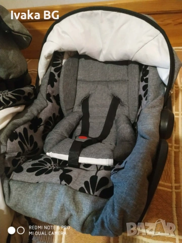 Детска количка с три коша. Adbor Marsel Elite 3 в 1 F03, снимка 10 - Детски колички - 53323605