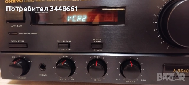 Продавам Onkyo A-8640, снимка 3 - Ресийвъри, усилватели, смесителни пултове - 53477167