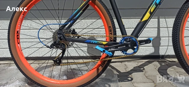 Нов Велосипед 29 цола Cross GRX9 1x9 ВЪЗДУШНА ВИЛКА 100мм с регулиране, снимка 8 - Велосипеди - 51124651