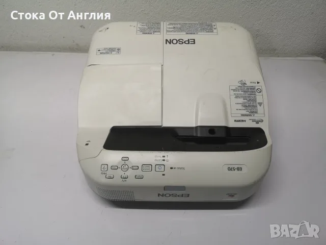 Проектор - Epson EB-570W / H605B , снимка 3 - Плейъри, домашно кино, прожектори - 55944830