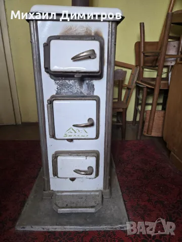 Чугунена ретро печка Балкан