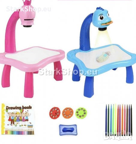 Масичка за рисуване и оцветяване – проектор от 24 части, снимка 5 - Други - 39893390