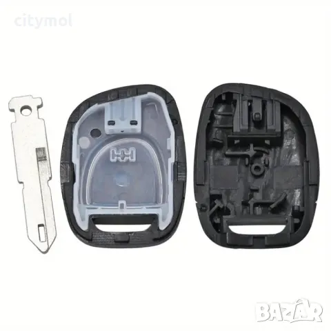 Кутийка за ключ Renault с 1 бутон и острие за Renault/Dacia:Clio/Kangoo/Master/Modus/Trafic/Twingo, снимка 4 - Аксесоари и консумативи - 48683615