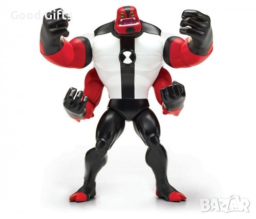 BEN 10 Фигурка DELUXE Four Arms, Diamondhead, Heatblast, снимка 8 - Фигурки - 39949963