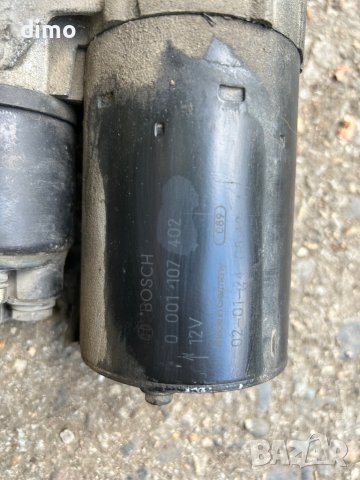 Стартер за Opel Corsa C 1.0 12V Agila 0 001 107 402, снимка 3 - Части - 42176297