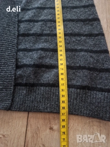 L.L.Bean Кашмир / Malene Birger Size M Вълна Дълги жилетки, снимка 7 - Жилетки - 49737301