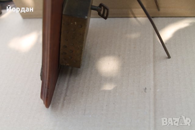 Европейска икона с латерна и дърво с месинг, снимка 9 - Антикварни и старинни предмети - 41855826