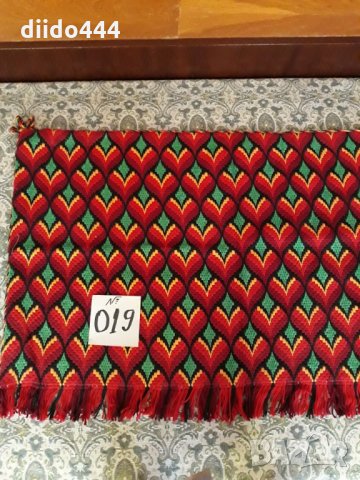 Нови бродирани ковори №-019