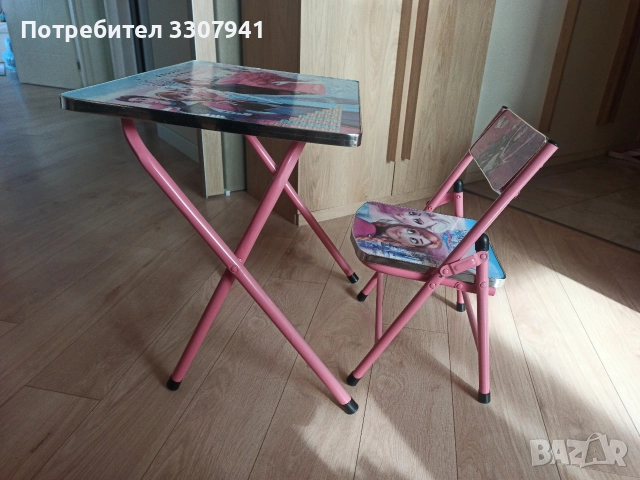 Детски масичка и столче Замръзналото кралство