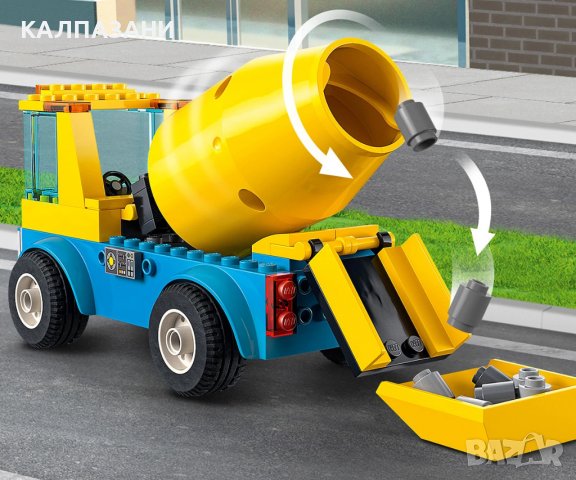 LEGO® City Great Vehicles 60325 - Бетонобъркачка, снимка 6 - Конструктори - 38821345