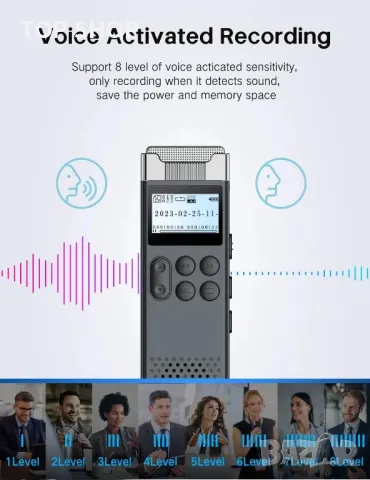 Цифров диктофон/ плеар с 80GB памет от LIMENAMICS, снимка 14 - MP3 и MP4 плеъри - 48668180