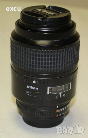 Обектив Micro Nikkor AF-D 105 F2.8, снимка 2 - Обективи и филтри - 53736415