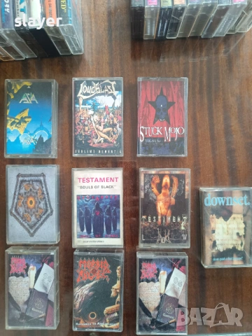 Лот аудио касети Azia,Trstament,Morbid Angel,Stuck, снимка 2 - Аудио касети - 53083637