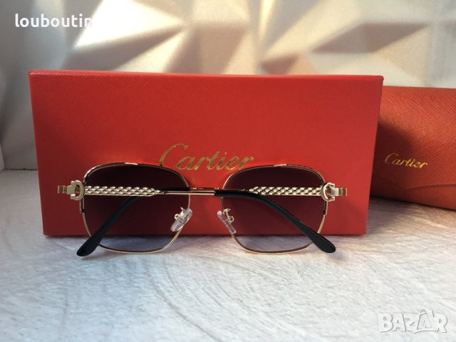 Cartier 2023 дамски слънчеви очила 4 цвята квадратни, снимка 15 - Слънчеви и диоптрични очила - 41951028