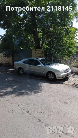 Продавам MERCEDES CLK 200 бензин и гас 2000г. 