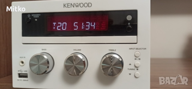 Kenwood микро Hi-Fi система с DVD плейър USB, снимка 3 - Аудиосистеми - 52925024