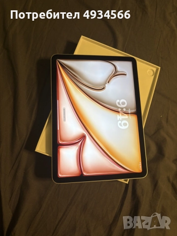 Apple Ipad Air + Apple pencil pro, снимка 2 - Таблети - 55891136